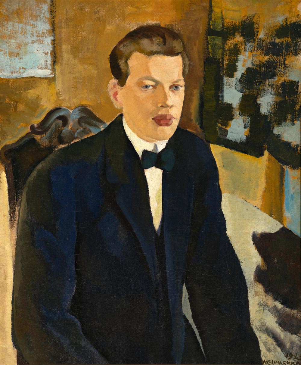 Nelimarkka-Rahasto - Miehen muotokuva (Paavo Viitasaari) 1922